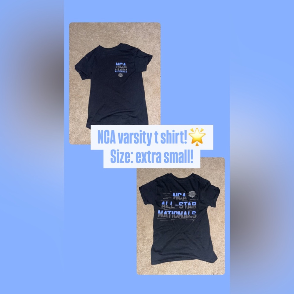 Varsity NCA black Tshirt